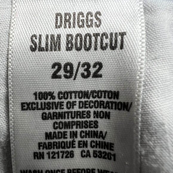 Aeropostale Jeans Men Size 29x3* Blue Driggs Slim Bootcut Distressed Cotton - Picture 8 of 14